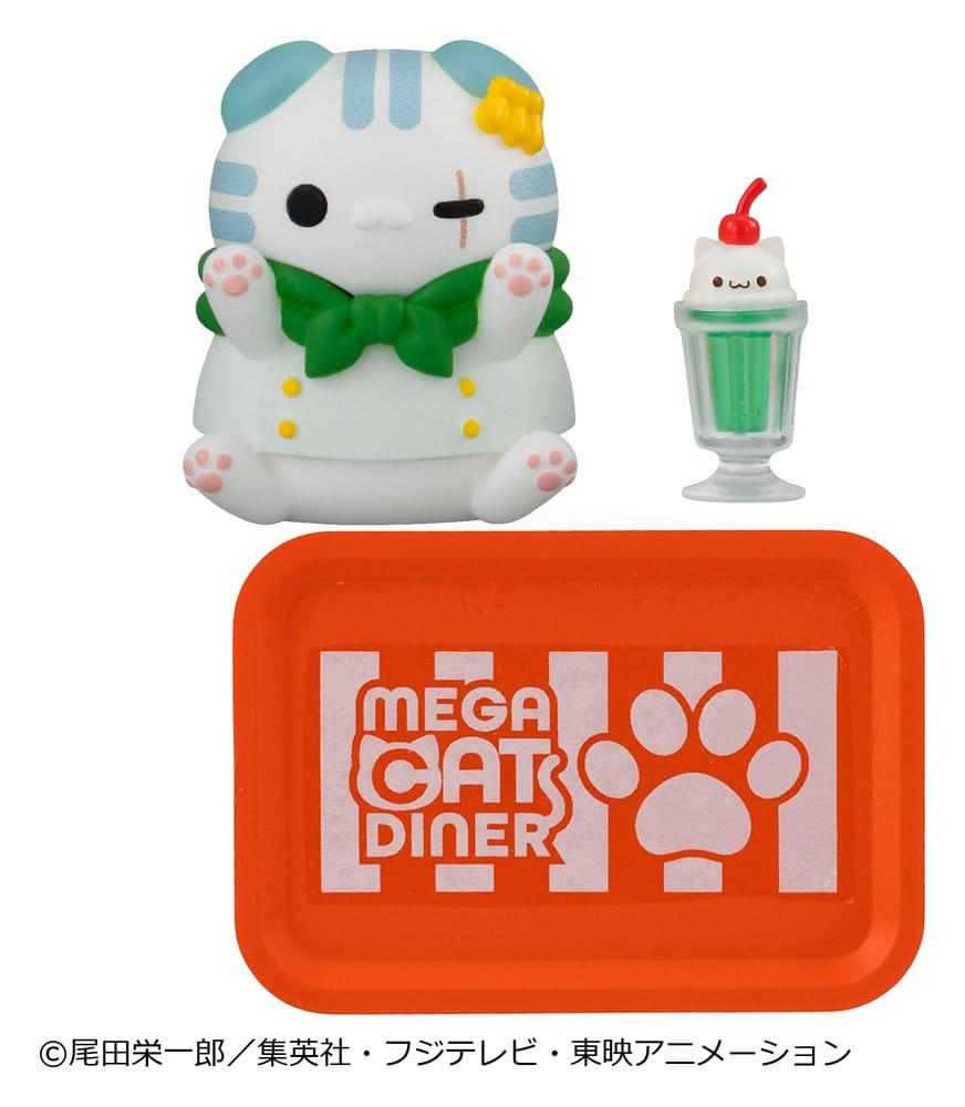 One Piece - Mega Cat Project Minifiguren NyanPieceNyan! Diner! 3 cm Blind Box Display (6) Figur – Bild 3