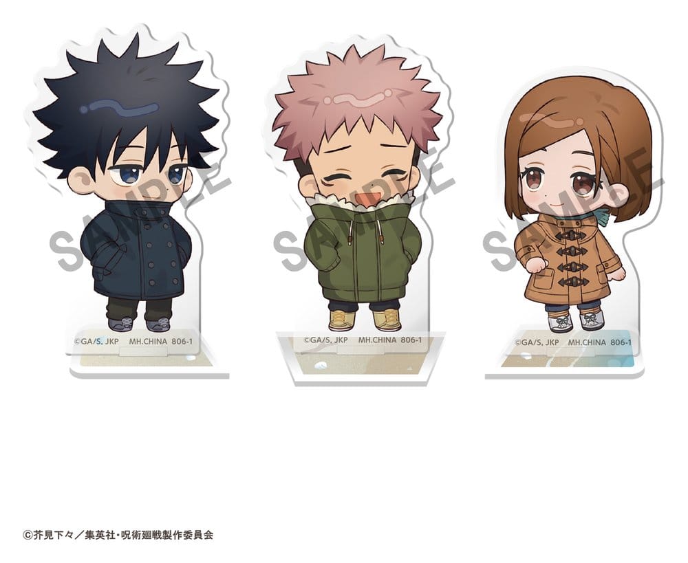 Jujutsu Kaisen - Buddycolle Acrylaufsteller 5th Anniversary C Megumi Fushiguro, Yuji Itadori & Nobara Kugisaki Figur – Bild 2