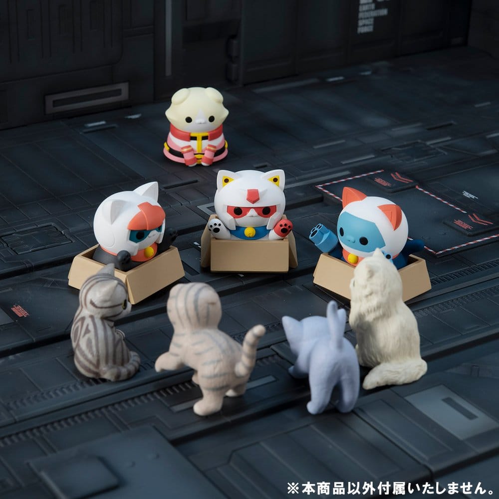 Gundam - Mega Cat Project Minifiguren Nyandam We are the Earth Federation Forces! Blind Box Sortiment (8) (Repeat) Figur – Bild 11