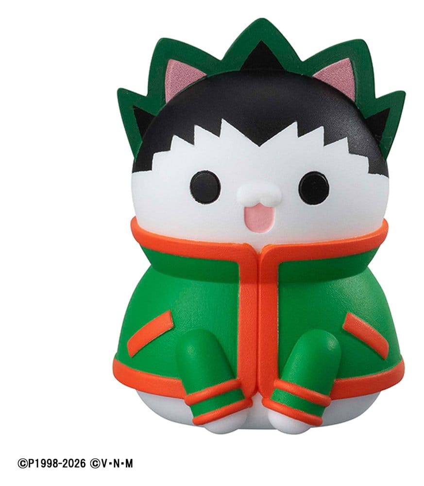 Hunter x Hunter - Mega Cat Project Minifiguren Nyanter x Nyanter Hunter x Cat 3 cm Blind Box Sortiment (8) Figur – Bild 2