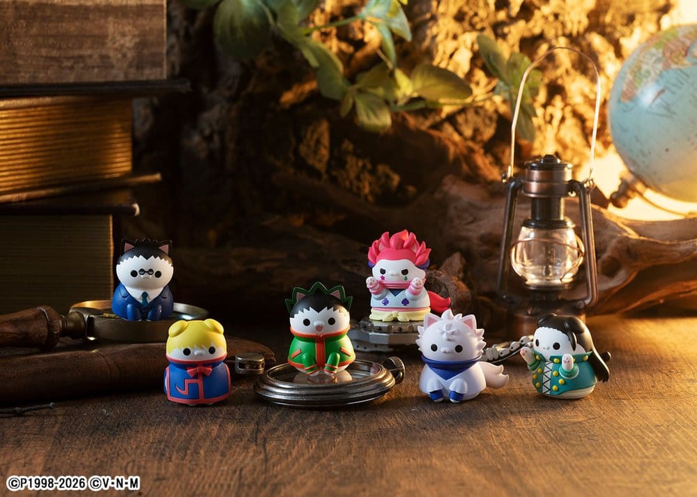 Hunter x Hunter - Mega Cat Project Minifiguren Nyanter x Nyanter Hunter x Cat 3 cm Blind Box Sortiment (8) Figur – Bild 8