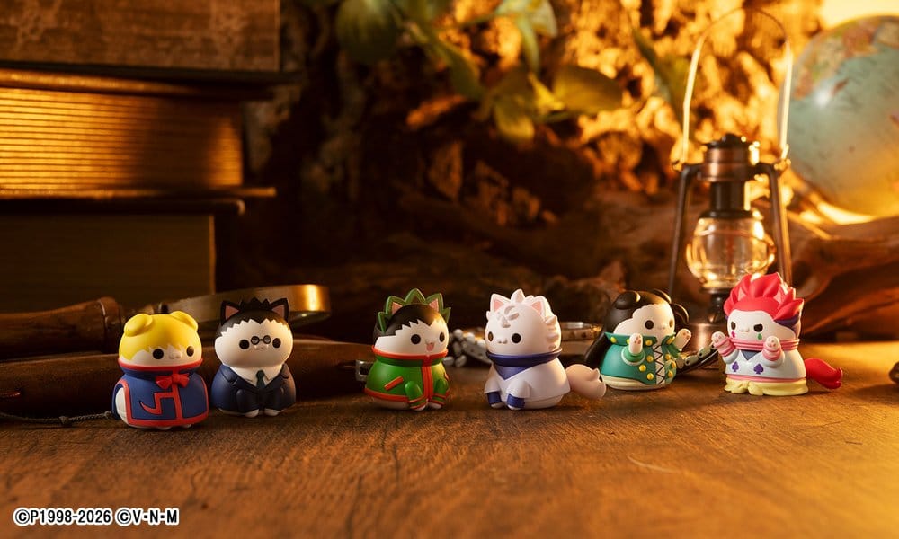 Hunter x Hunter - Mega Cat Project Minifiguren Nyanter x Nyanter Hunter x Cat 3 cm Blind Box Sortiment (8) Figur – Bild 9