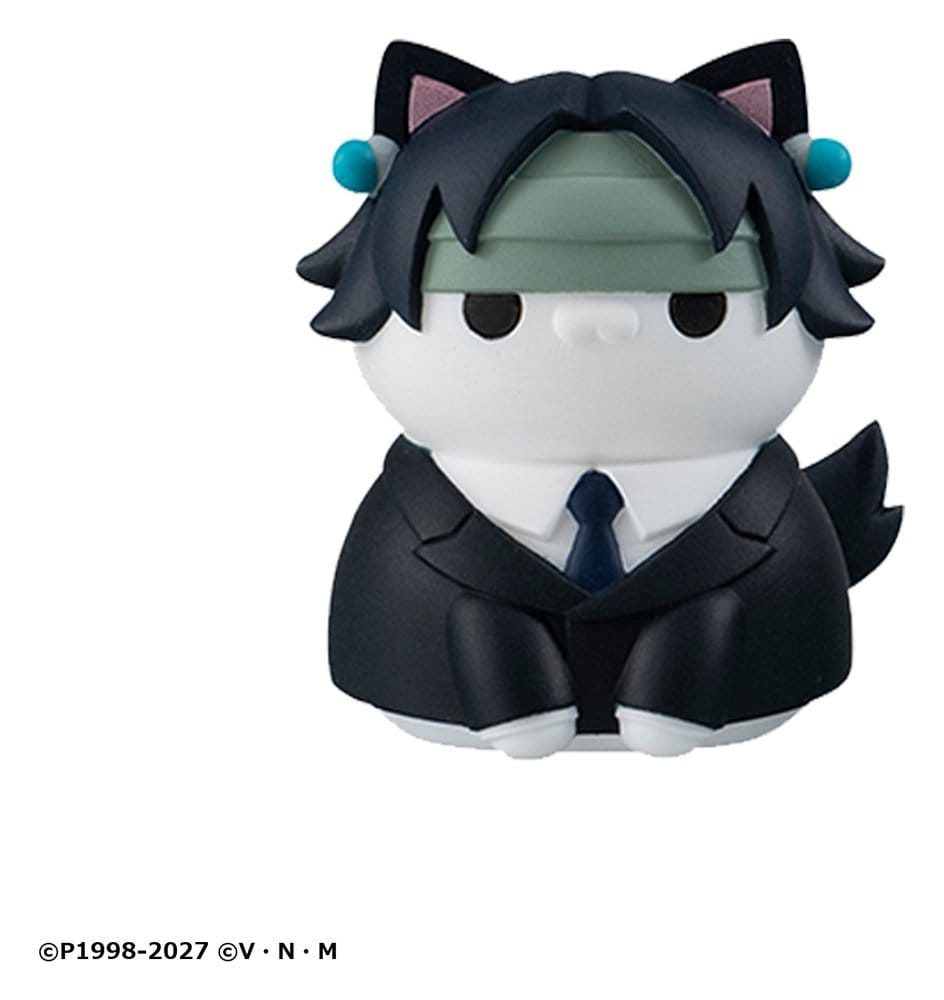 Hunter x Hunter - Mega Cat Project Minifiguren Nyanter x Nyanter the Phantom Troupe x Cat 3 cm Blind Box Display (8) Figur – Bild 2