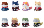 Gundam - Mobile Suit Gundam SEED Mega Cat Project Minifiguren Nyandam SEED Cats in Disguise Blind Box Display (8) – Bild 11