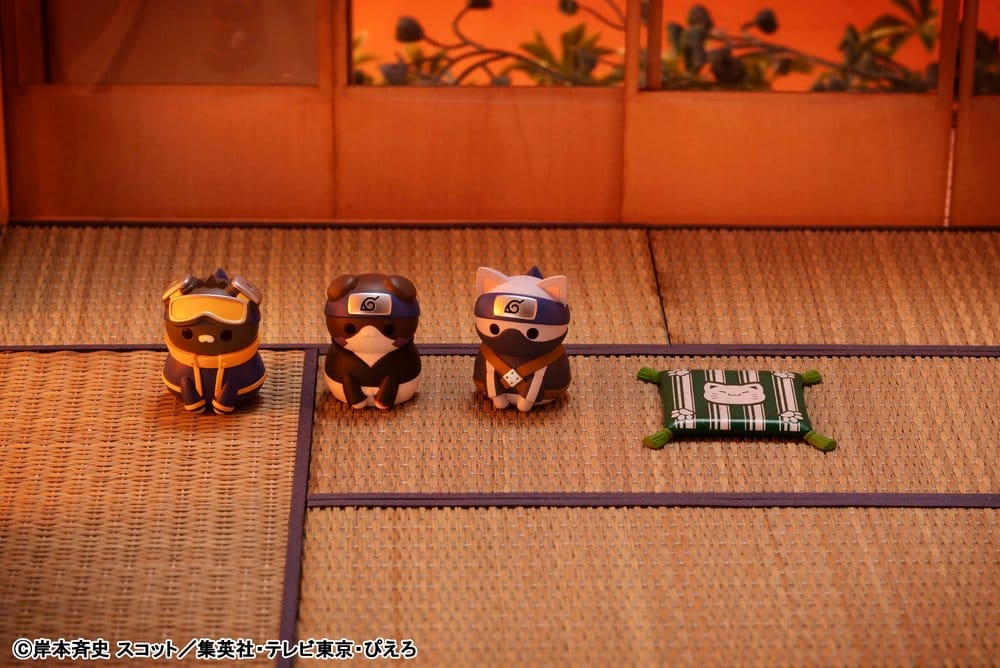 Naruto - Shippuden Mega Cat Project Nyaruto! Once upon a time in Konoha village Minifiguren 3 cm Blind Box Display (8) (Repeat) Figur – Bild 13