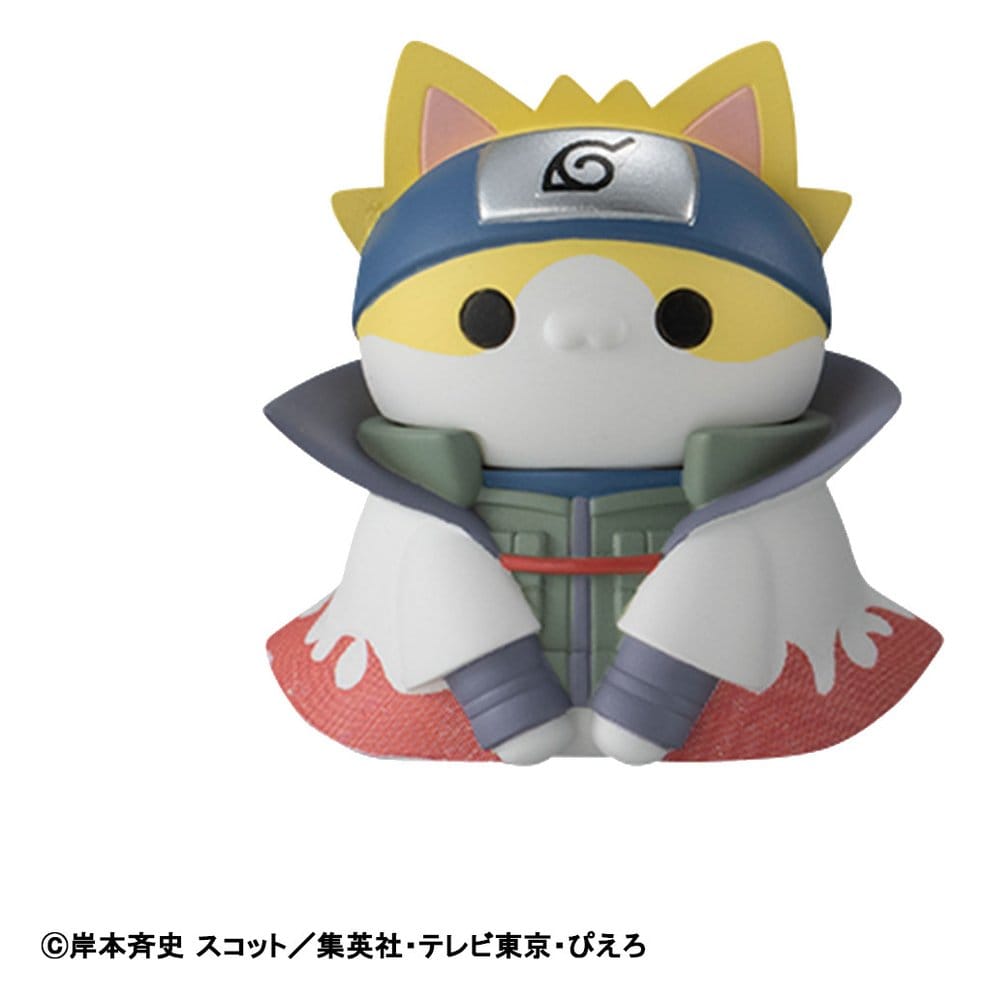 Naruto - Shippuden Mega Cat Project Nyaruto! Once upon a time in Konoha village Minifiguren 3 cm Blind Box Display (8) (Repeat) Figur – Bild 2