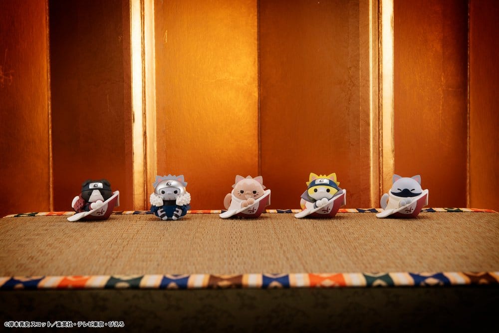Naruto - Shippuden Mega Cat Project Nyaruto! Minifiguren The bond between master and disciple ver. Blind Box Sortiment (8) (Repeat) – Bild 11