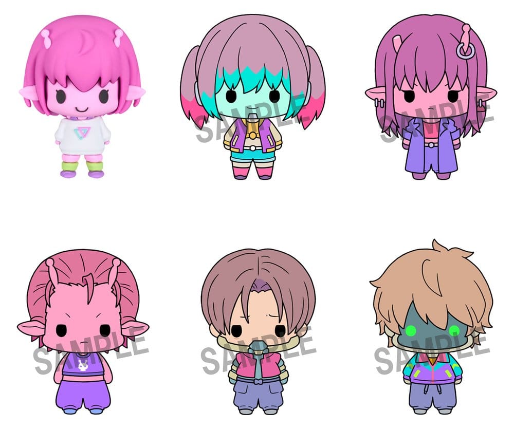 Milky Subway The Galactic Limited Express - Milky Subway Chokorin Collection Minifiguren The Galactic Limited Express Blind Box Sortiment (6) – Bild 1
