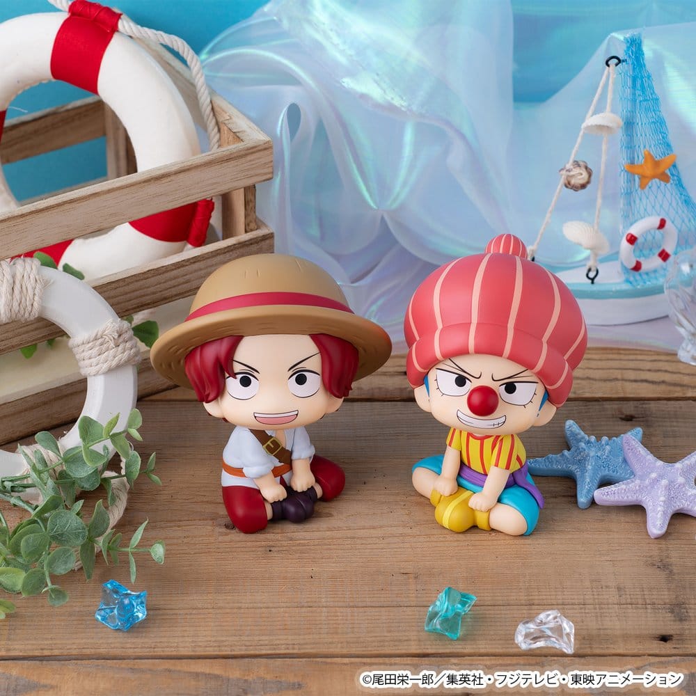 One Piece - Look Up PVC Figuren 2er-Pack Shanks & Buggy Childhood Ver. 11 cm (with gift) Figur – Bild 18