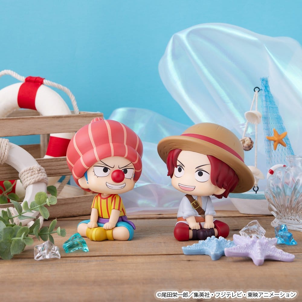 One Piece - Look Up PVC Figuren 2er-Pack Shanks & Buggy Childhood Ver. 11 cm (with gift) Figur – Bild 19