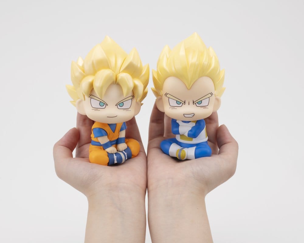 Dragon Ball - DAIMA Look Up PVC Figuren 2er-Pack Super Saiyan Son Goku (mini) & Super Saiyan Vegeta (mini) 11 cm (with gift) Figur – Bild 1