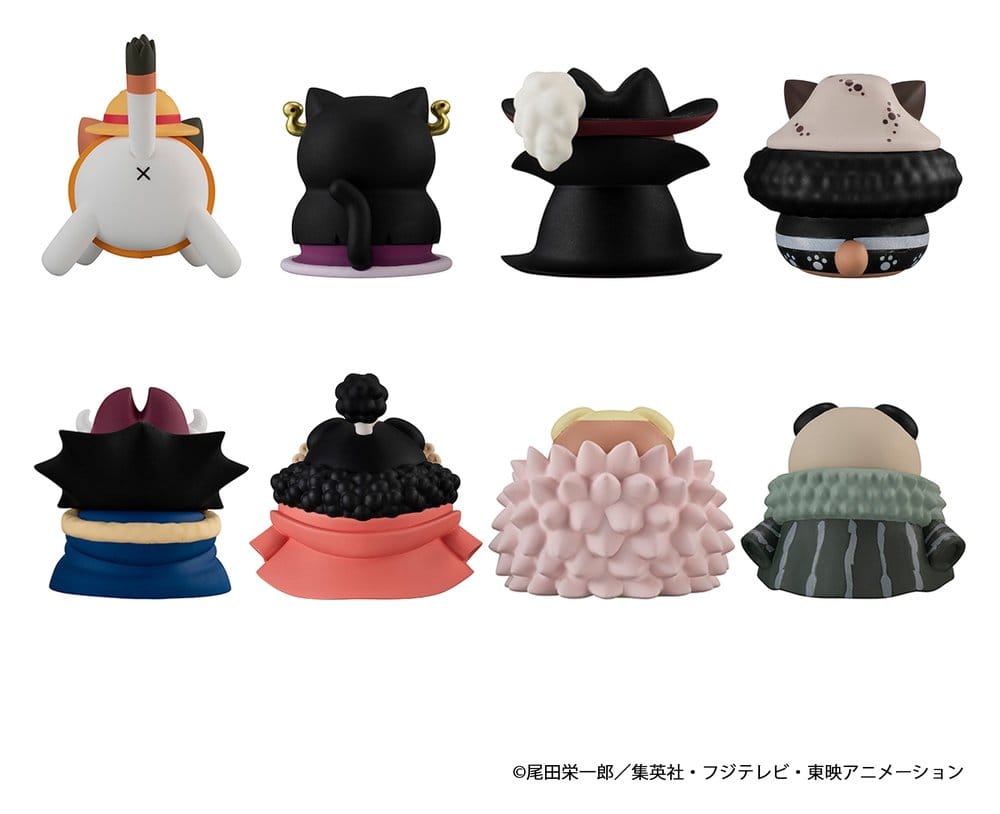 One Piece - Mega Cat Project Nyan Piece Nyan! Luffy & the Seven Warlords of the Sea Minifiguren 3 cm Blind Box Display (8) (Repeat) Figur – Bild 13