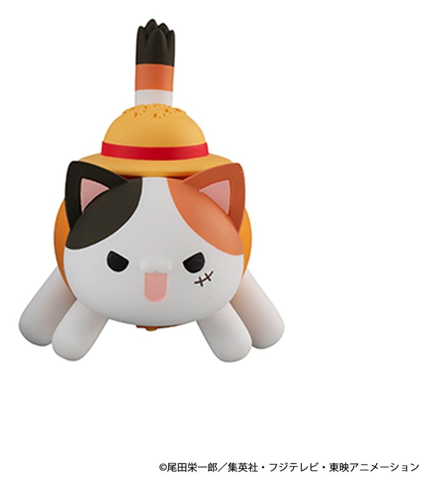 One Piece - Mega Cat Project Nyan Piece Nyan! Luffy & the Seven Warlords of the Sea Minifiguren 3 cm Blind Box Display (8) (Repeat) Figur – Bild 2