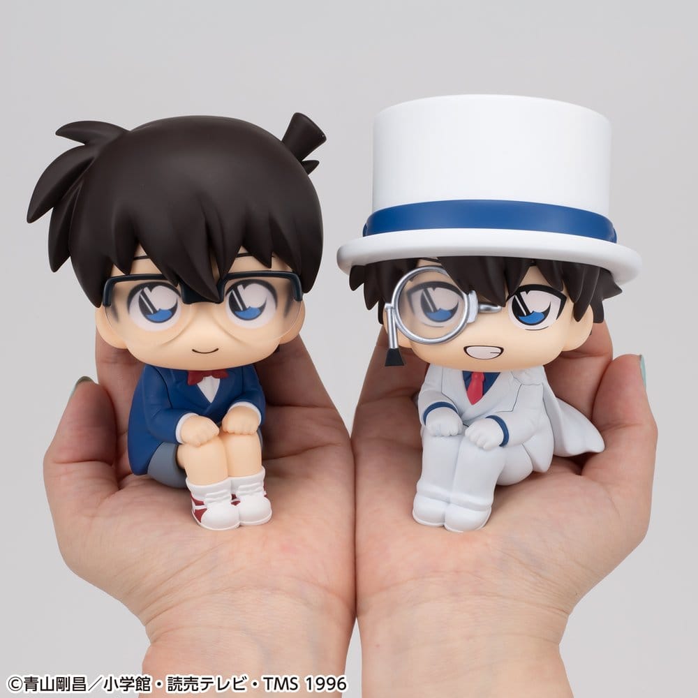 Detektiv Conan - Detective Conan Look Up PVC Figuren 2er-Pack Conan Edogawa & Kid the Phantom Thief 11 cm (with gift) – Bild 1