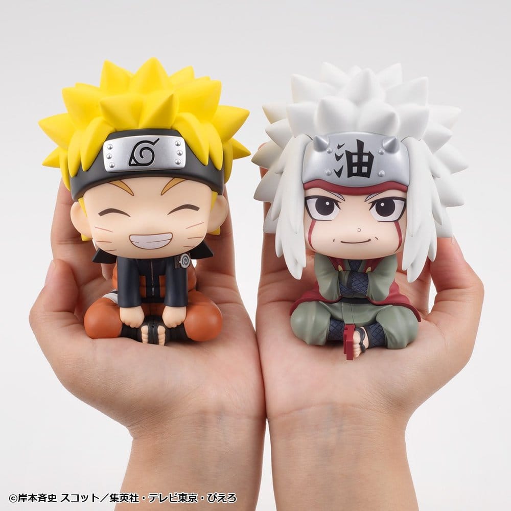 Naruto - Shippuden Look Up 2er-Pack Naruto Uzumaki Smile Ver. & Jiraiya 11 cm (with gift) – Bild 1