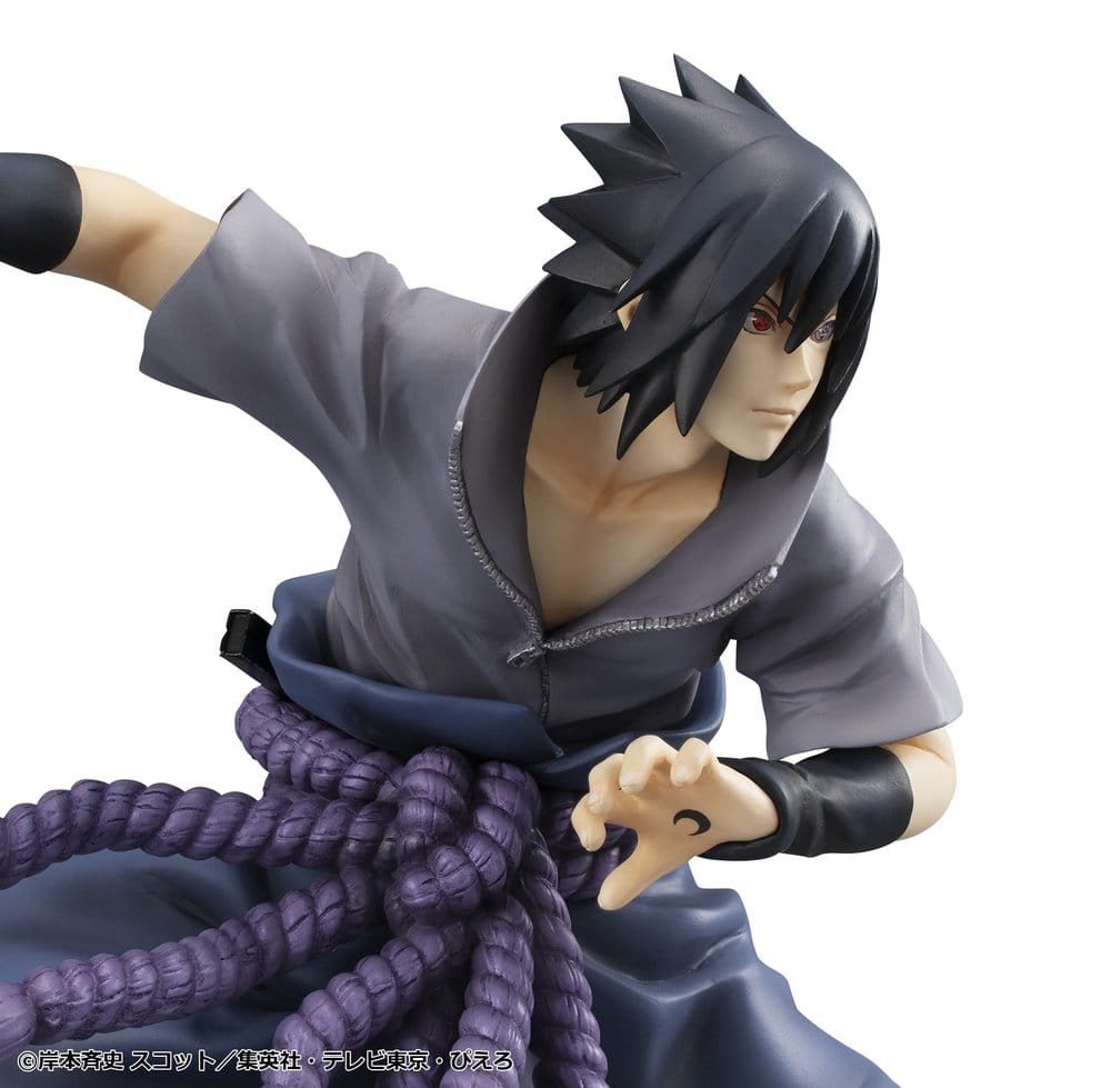 Naruto - Sasuke Uchiha Great Ninja War Ver. 23 cm (Repeat) - Shippuden G.E.M. Series – Bild 7