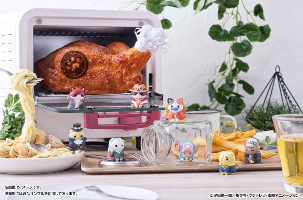 One Piece - Mega Cat Project Minifiguren NyanPieceNyan! I'm gonna be king of Paw-rates!! Blind Box Sortiment (8) (Repeat) – Bild 10