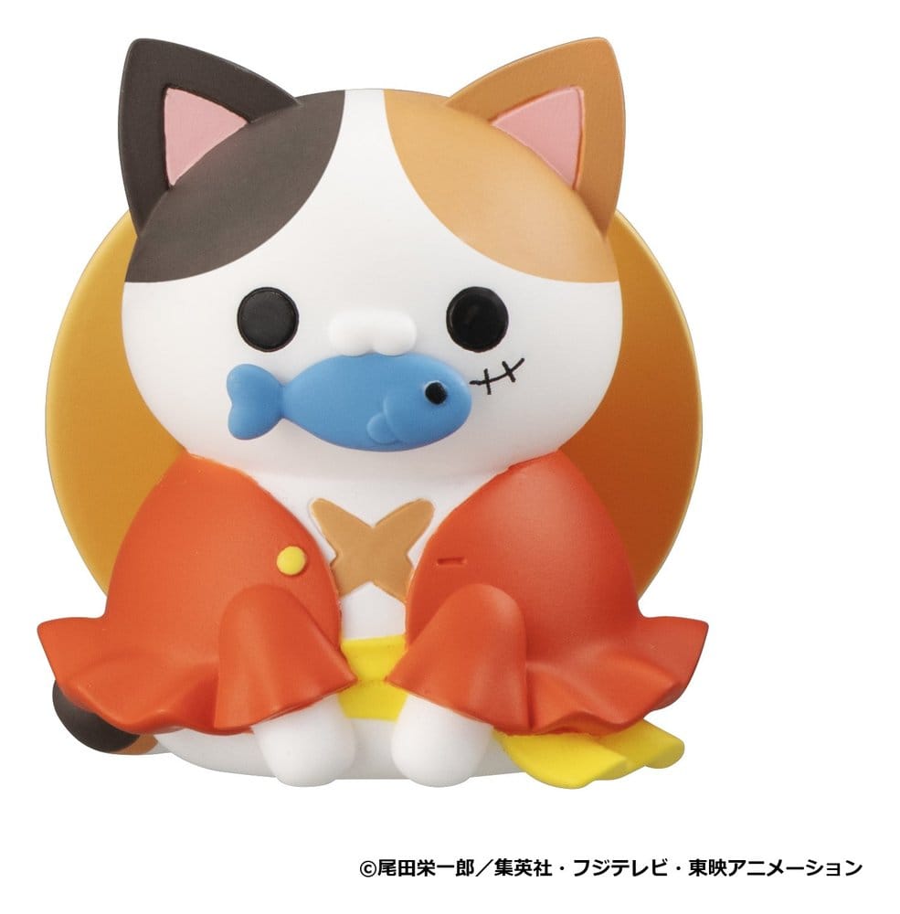 One Piece - Mega Cat Project Minifiguren NyanPieceNyan! I'm gonna be king of Paw-rates!! Blind Box Sortiment (8) (Repeat) – Bild 2
