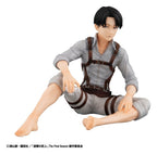 Attack on Titan - G.E.M. Series PVC Figuren 2er-Pack Eren Yeager & Squad Captain Levi Palm Size Figur – Bild 12