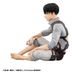 Attack on Titan - G.E.M. Series PVC Figuren 2er-Pack Eren Yeager & Squad Captain Levi Palm Size Figur – Bild 14