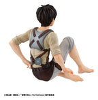 Attack on Titan - G.E.M. Series PVC Figuren 2er-Pack Eren Yeager & Squad Captain Levi Palm Size Figur – Bild 6