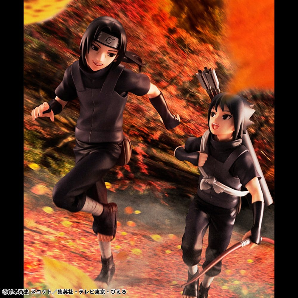 Naruto - Shippuden G.E.M. Series 2er-Pack Itachi Uchiha & Sasuke (Repeat) – Bild 2