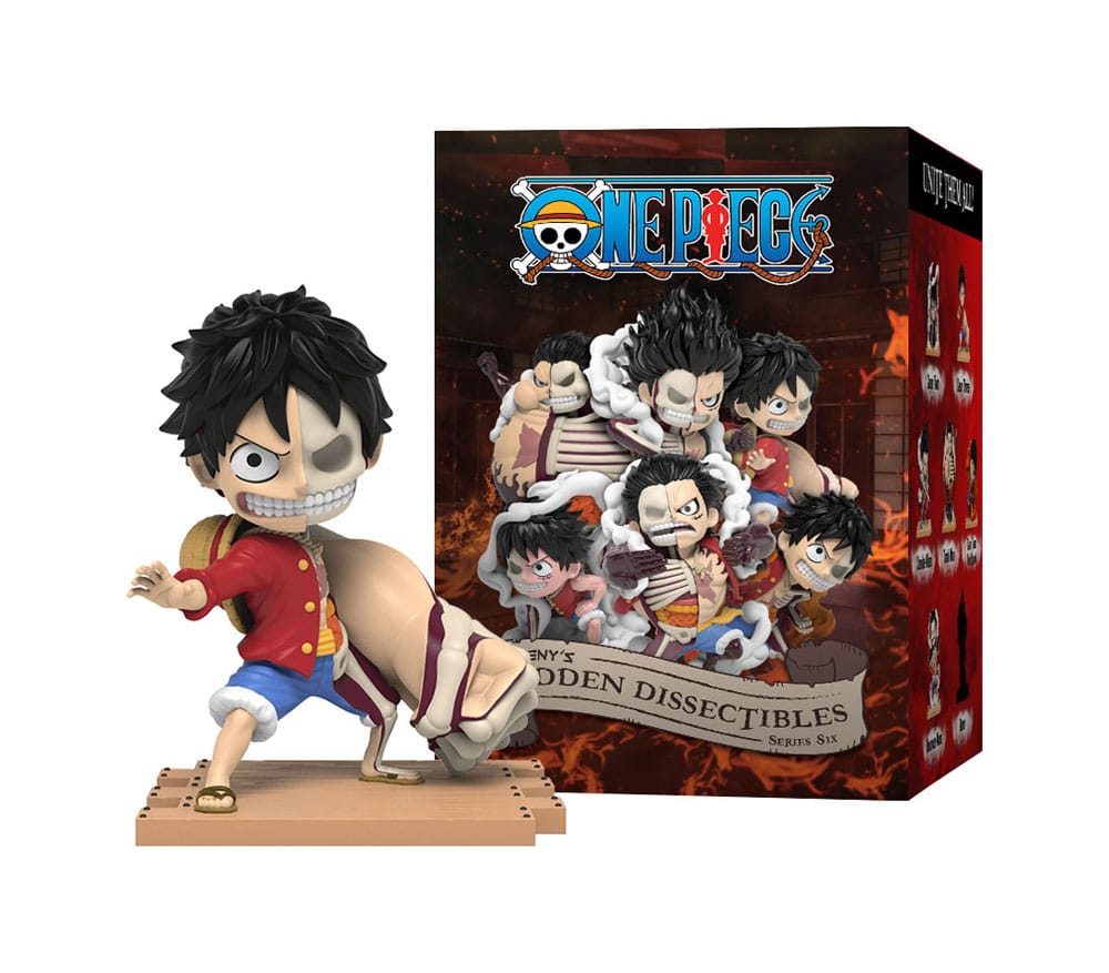 One Piece - Blind Box Hidden Dissectibles Series 6 (Luffy Gear's) Display (6) Figur – Bild 4