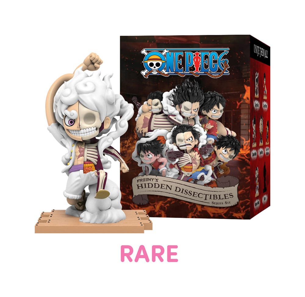 One Piece - Blind Box Hidden Dissectibles Series 6 (Luffy Gear's) Display (6) Figur – Bild 5