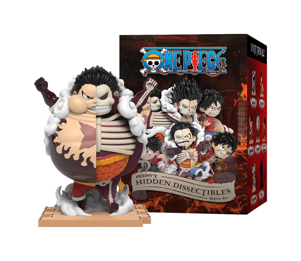 One Piece - Blind Box Hidden Dissectibles Series 6 (Luffy Gear's) Display (6) Figur – Bild 8