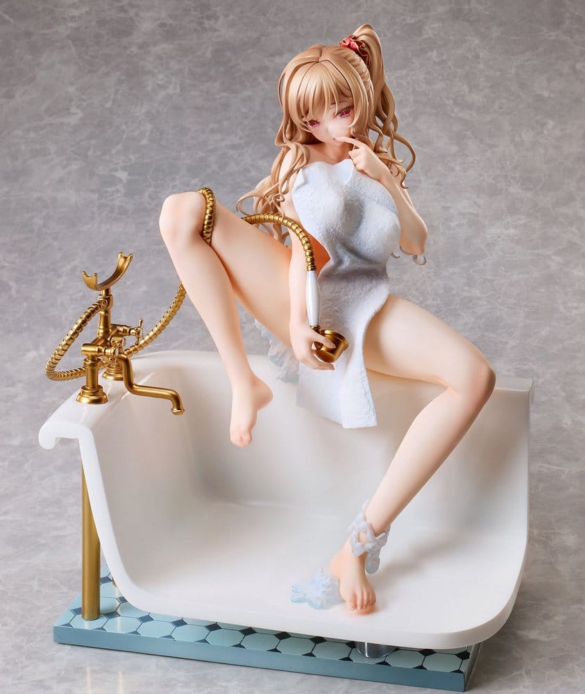 Original Character - Girl in the Bath Illustration by Ponzu Figur – Bild 1