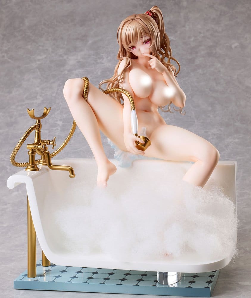 Original Character - Girl in the Bath Illustration by Ponzu Figur – Bild 2