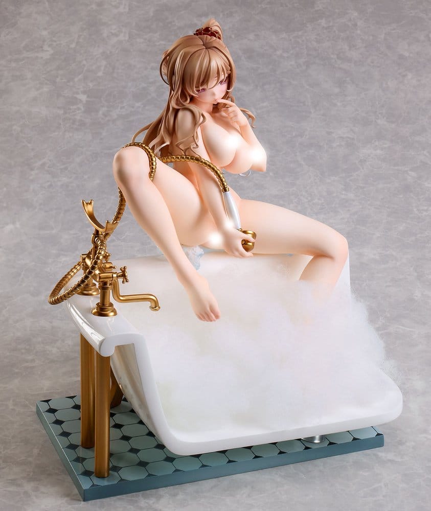 Original Character - Girl in the Bath Illustration by Ponzu Figur – Bild 5