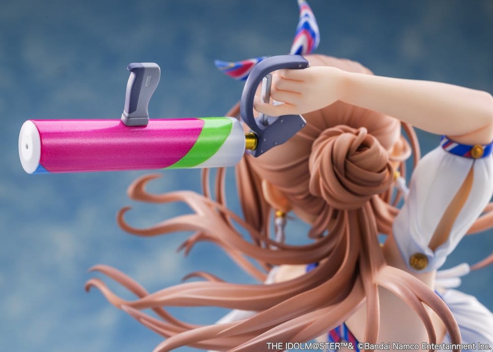 Idolmaster - The Idolmaster Gakuen PVC Figur 1/7 Himesaki Rinami Kimi to Semi Blue Ver. With Bonus – Bild 14
