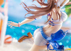 Idolmaster - The Idolmaster Gakuen PVC Figur 1/7 Himesaki Rinami Kimi to Semi Blue Ver. With Bonus – Bild 19