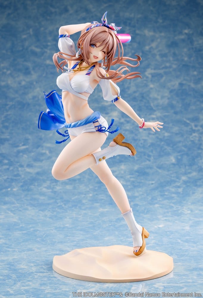 Idolmaster - The Idolmaster Gakuen PVC Figur 1/7 Himesaki Rinami Kimi to Semi Blue Ver. With Bonus – Bild 5