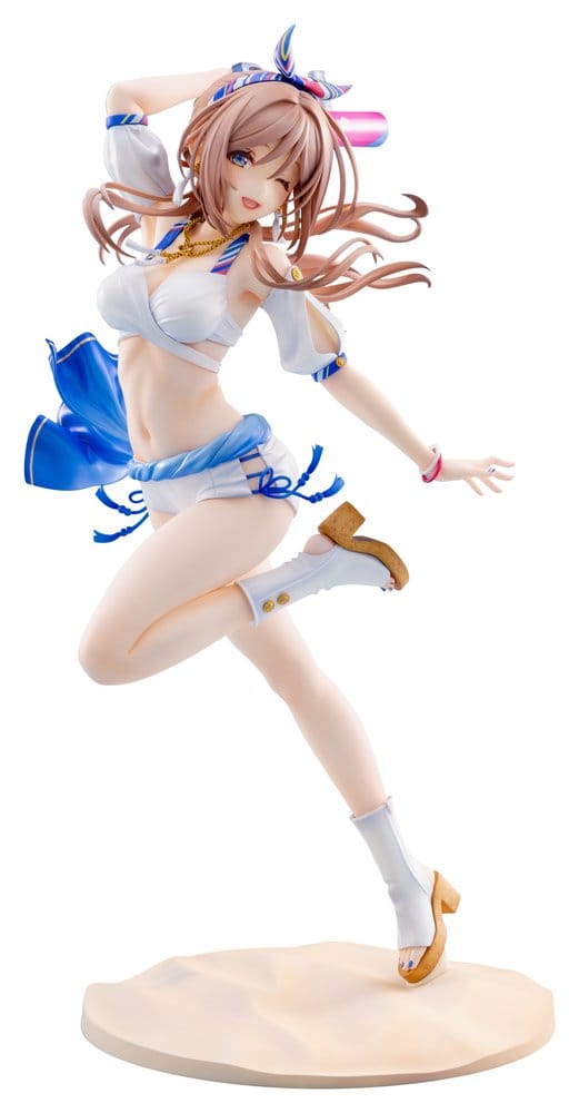 Idolmaster - The Idolmaster Gakuen PVC Figur 1/7 Himesaki Rinami Kimi to Semi Blue Ver. – Bild 1