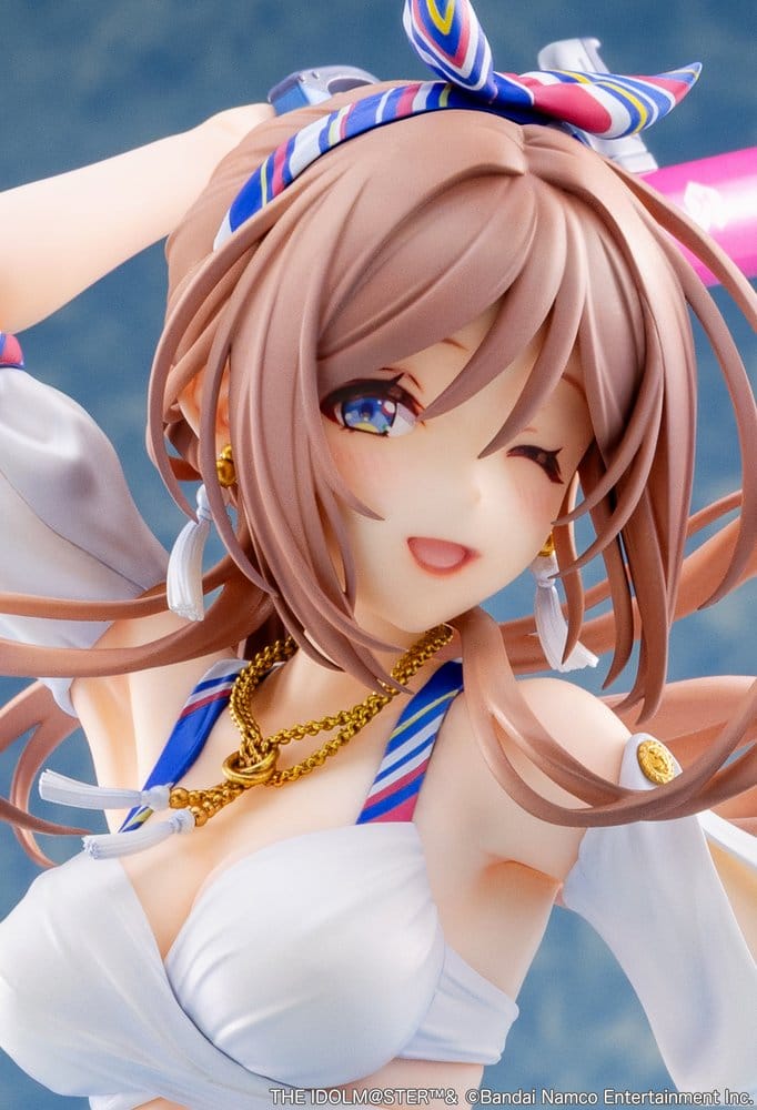 Idolmaster - The Idolmaster Gakuen PVC Figur 1/7 Himesaki Rinami Kimi to Semi Blue Ver. – Bild 10