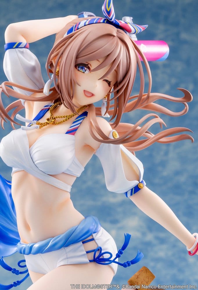 Idolmaster - The Idolmaster Gakuen PVC Figur 1/7 Himesaki Rinami Kimi to Semi Blue Ver. – Bild 11