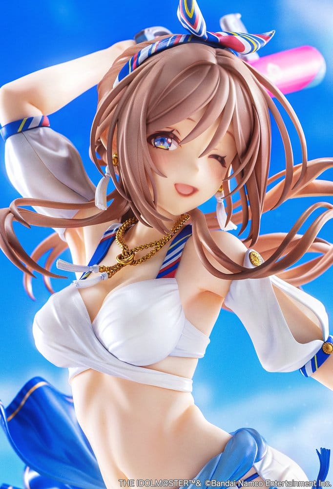 Idolmaster - The Idolmaster Gakuen PVC Figur 1/7 Himesaki Rinami Kimi to Semi Blue Ver. – Bild 16