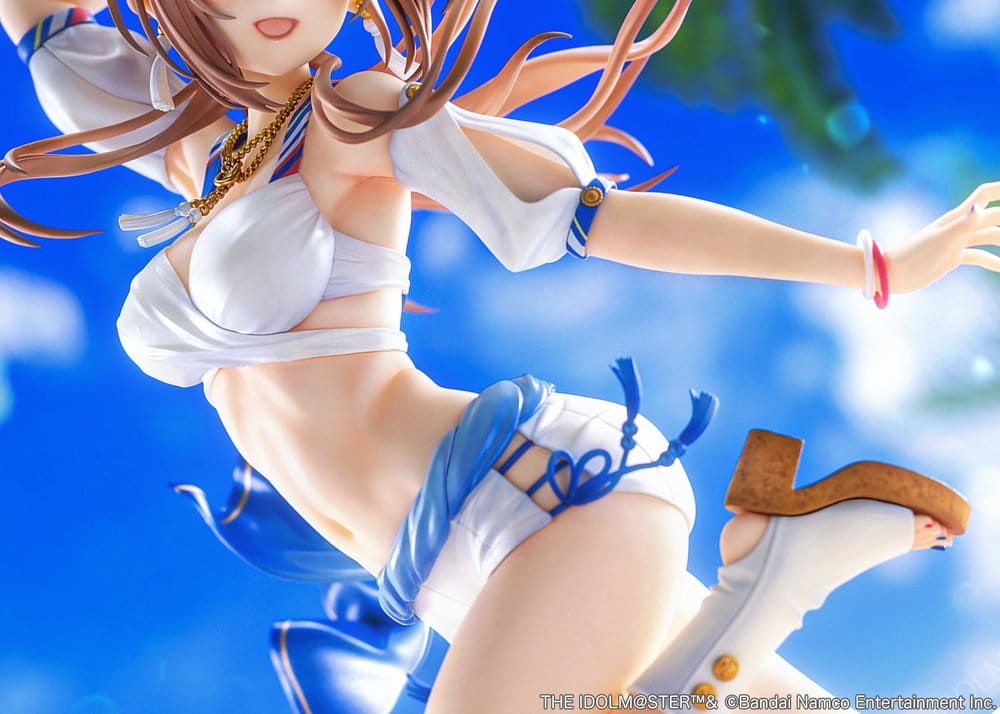 Idolmaster - The Idolmaster Gakuen PVC Figur 1/7 Himesaki Rinami Kimi to Semi Blue Ver. – Bild 21