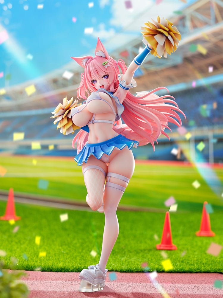 Original Character - Kemomimi Cheer Girl illustration by Yatanuki Kei 1/5 Scale Statue – Bild 2