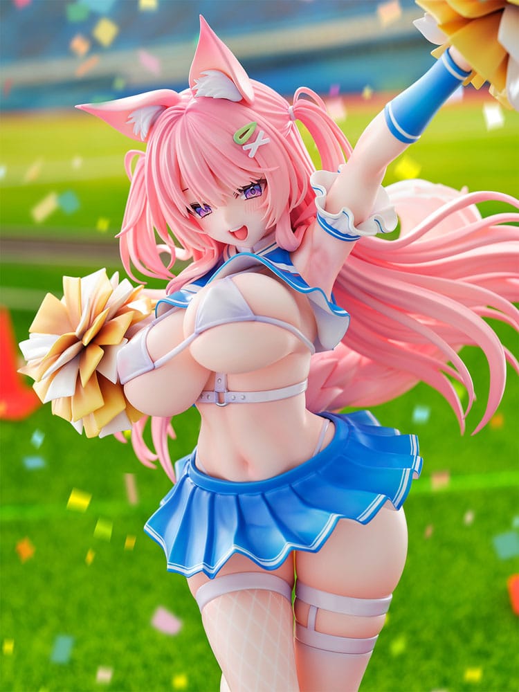 Original Character - Kemomimi Cheer Girl illustration by Yatanuki Kei 1/5 Scale Statue – Bild 5