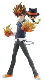 Reborn! - Katekyo Hitman Reborn Pop Up Parade SP PVC Figuren 2er-Pack Tsunayoshi Sawada & Reborn – Bild 1