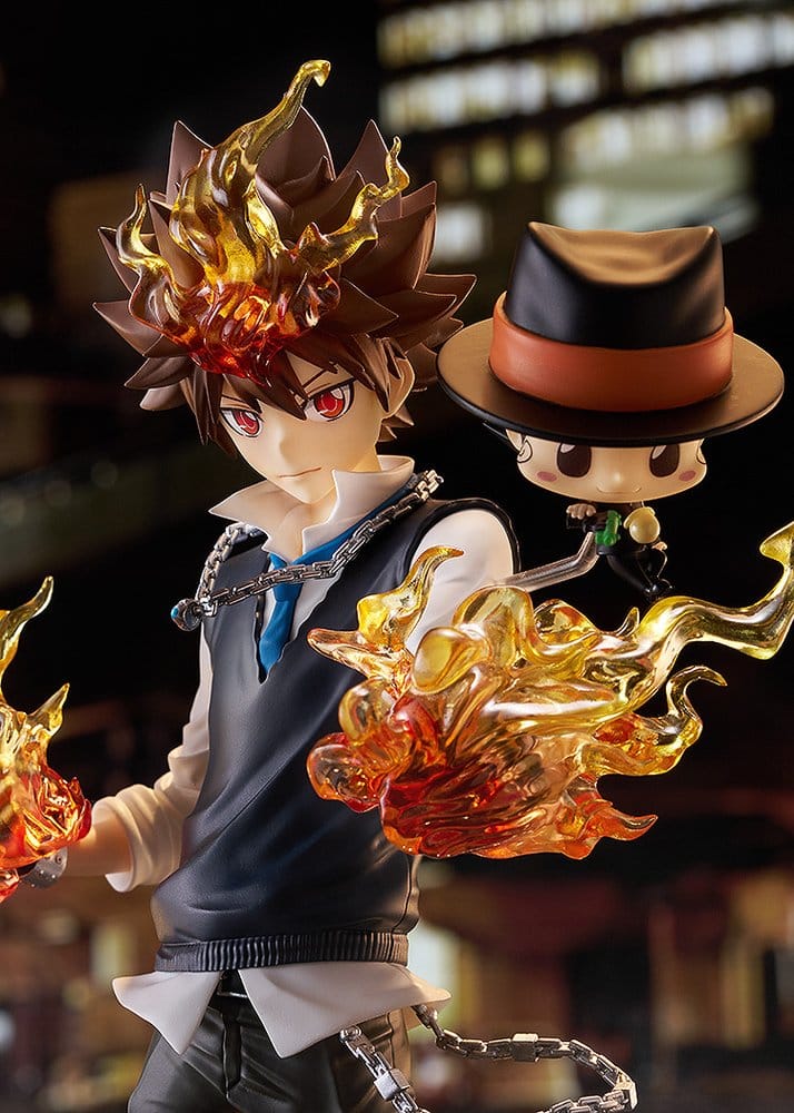 Reborn! - Katekyo Hitman Reborn Pop Up Parade SP PVC Figuren 2er-Pack Tsunayoshi Sawada & Reborn – Bild 2