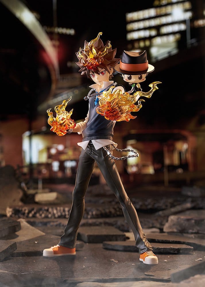 Reborn! - Katekyo Hitman Reborn Pop Up Parade SP PVC Figuren 2er-Pack Tsunayoshi Sawada & Reborn – Bild 3