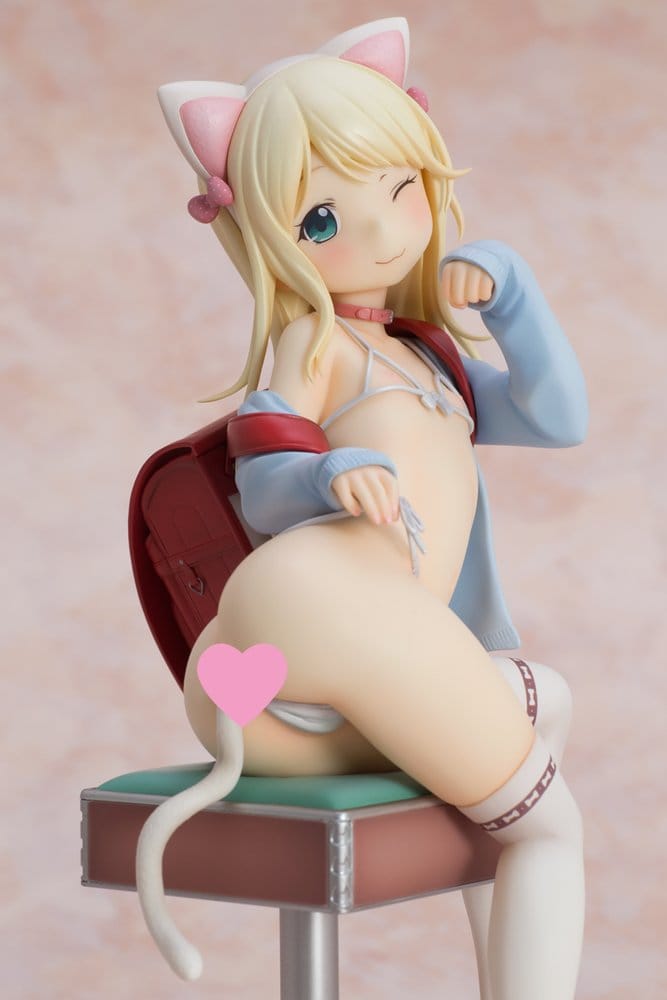 Hatsukoi Ribbon - Yuu White cat Ver. 1/6 Scale Figur – Bild 5