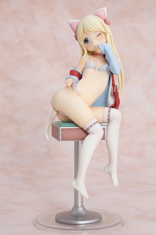 Hatsukoi Ribbon - Yuu White cat Ver. 1/6 Scale Figur – Bild 8