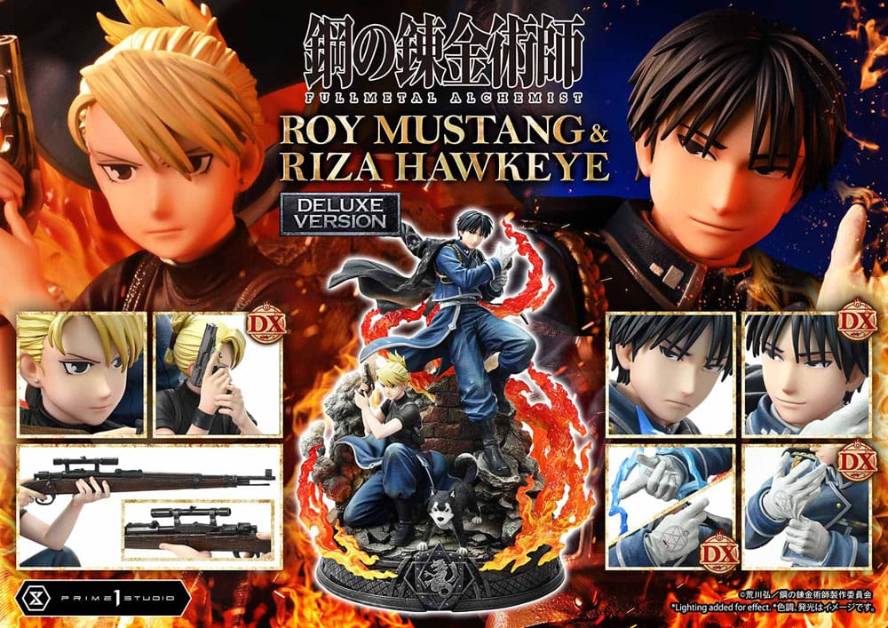 Fullmetal Alchemist - Roy Mustang & Riza Hawkeye Deluxe Bonus Version 1/6 Scale - Concept Masterline – Bild 4
