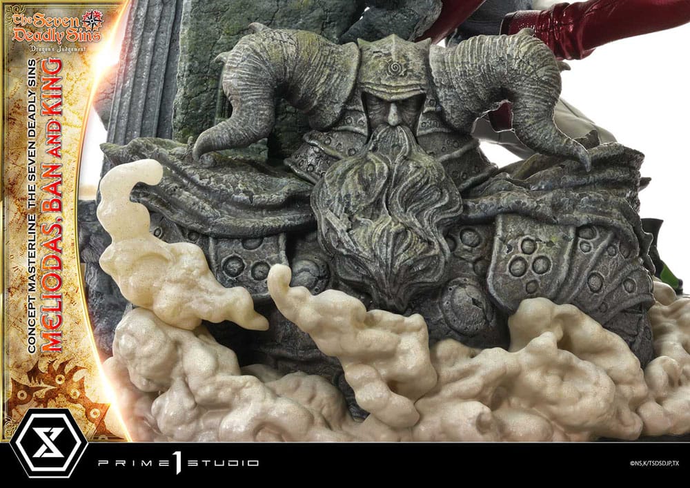Seven Deadly Sins - Meliodas, Ban and King - Concept Masterline Series – Bild 15