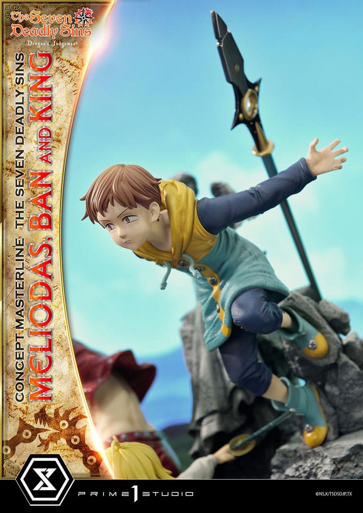 Seven Deadly Sins - Meliodas, Ban and King - Concept Masterline Series – Bild 19